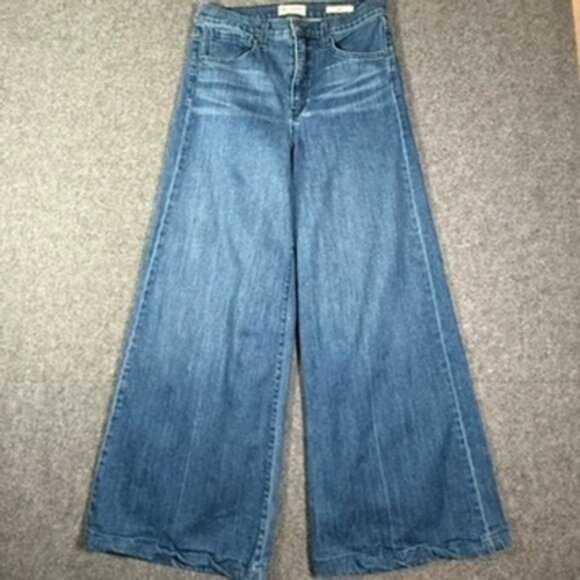 NIli Lotan Josette Wide Leg Jeans Women's Size 29 Blue Denim - Picture 1 of 14